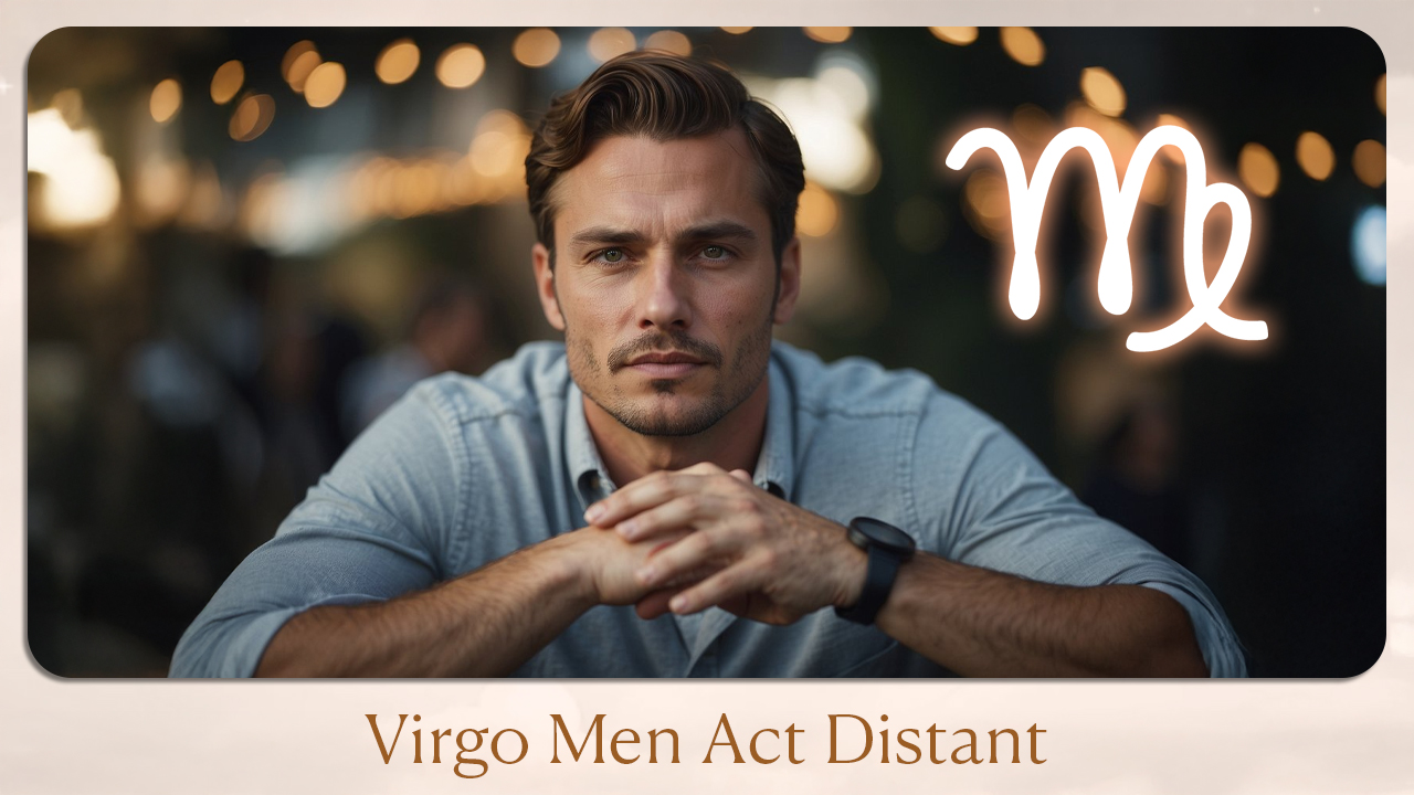 Virgo Men Act Distant